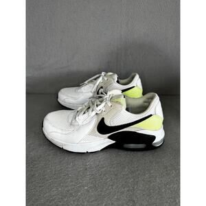 Nike Air Max Excee White Black Green Sneakers Size 8:5